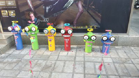 醴陵商业区彩绘