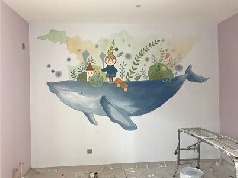 醴陵手绘墙的特点及优势。